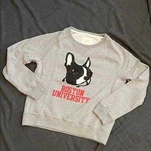 Boston University League Sweatshirt w/silkscreen